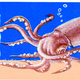 North and South Korea speak different forms of Korean, both as a result of historical regional differences and the political partition of the country. This tin of squid is labeled as “Nak Ji.” In South Korea, squid is called “O Jing Eu.”